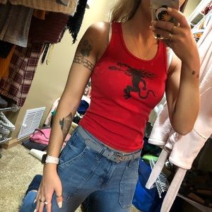 Fireball tank top